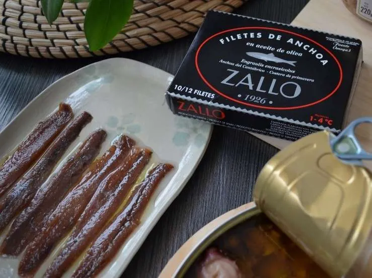 Acciughe del Cantabrico Premium in Olio di Oliva Zallo
