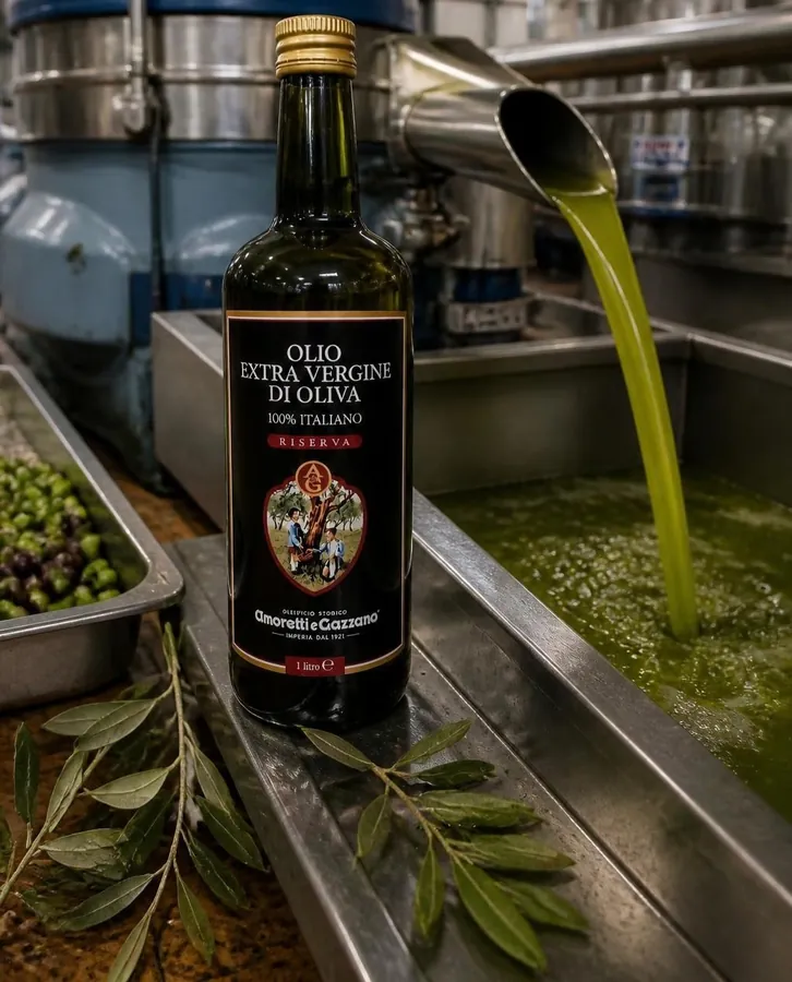 Olio Extravergine di Oliva 100% Italiano Amoretti e Gazzano