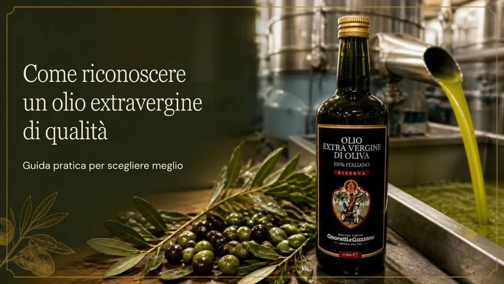 Guida per riconoscere un olio extravergine di qualità